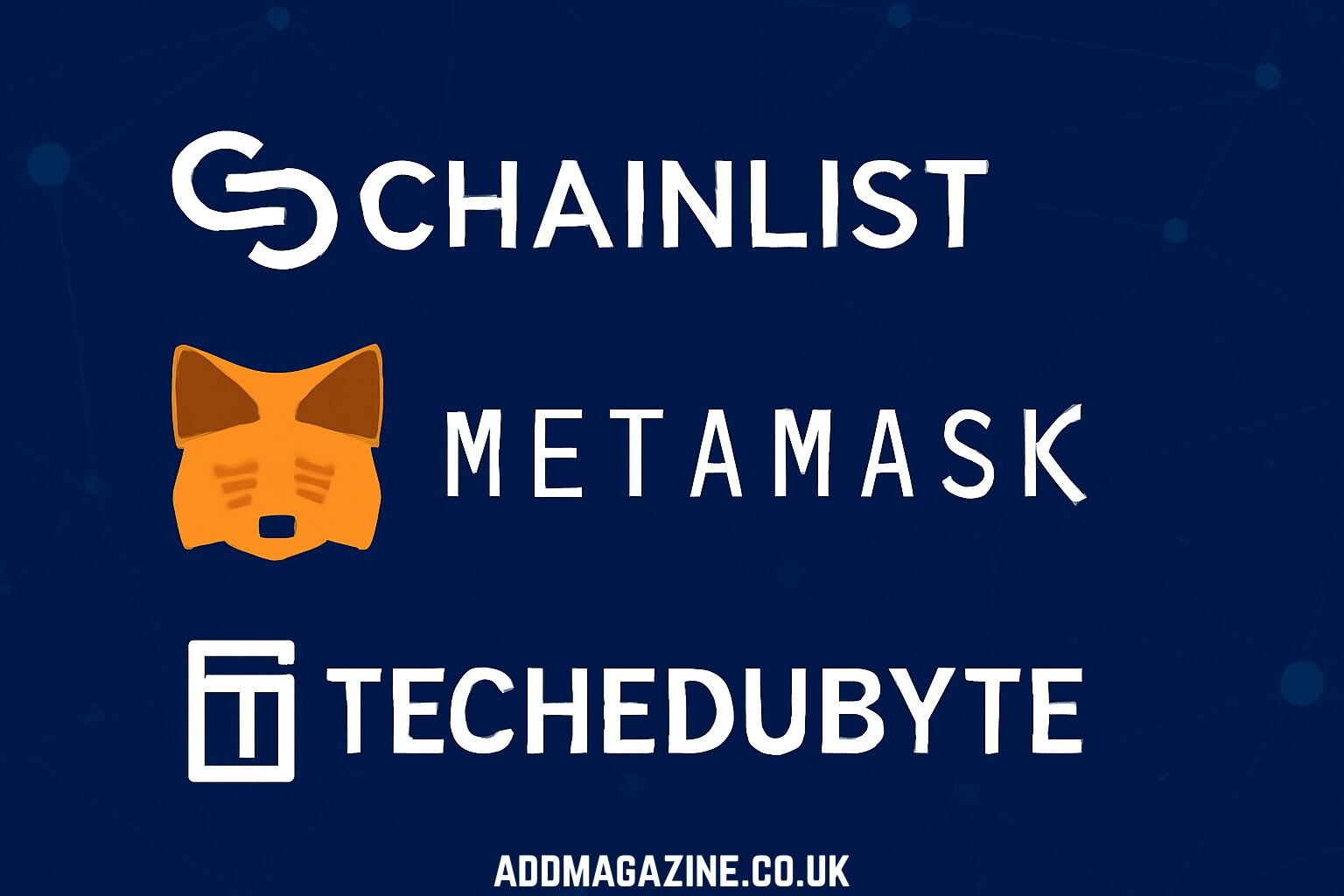 Chainlist Metamask Techedubyte