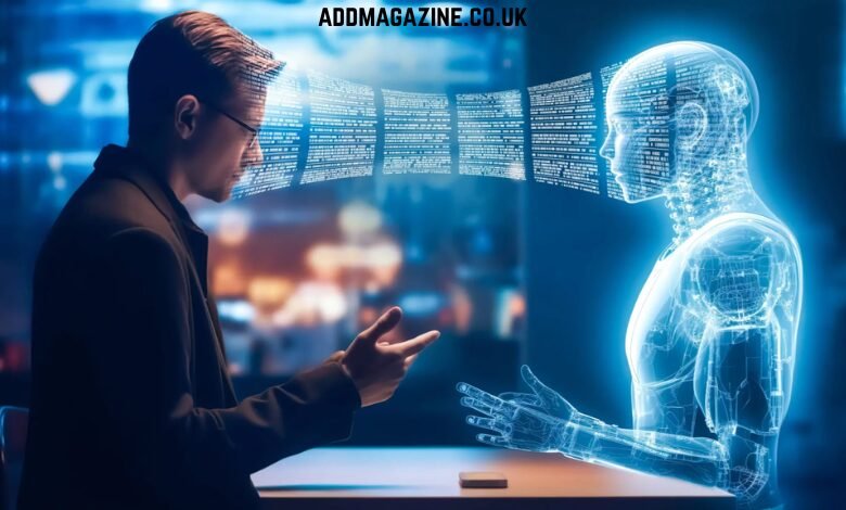 change AI language to human language