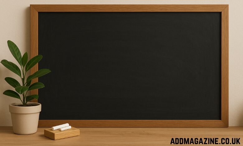 Chalkboard – not just for the classroom