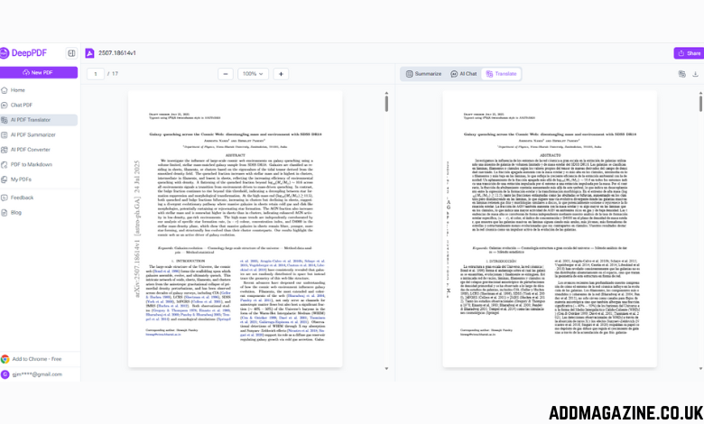 DeepPDF: Revolutionizing Multilingual PDF Translation with Cutting-Edge AI Technology