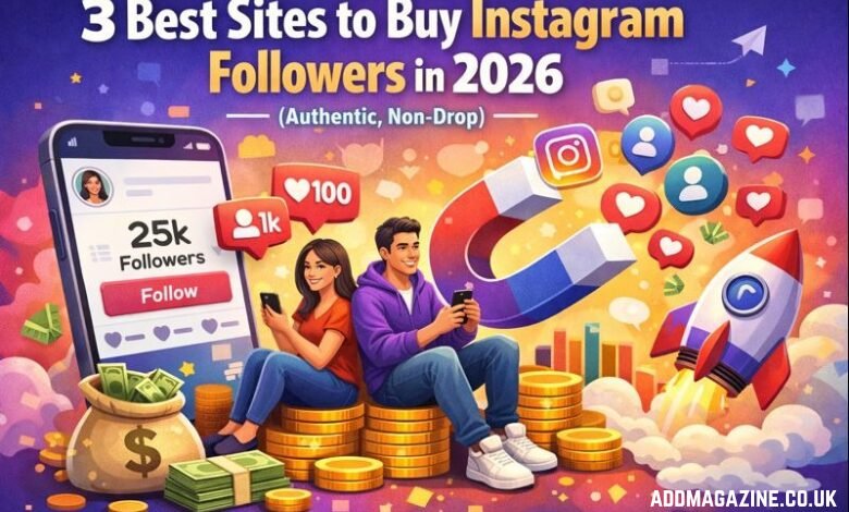 3 Best Sites to Buy Instagram Followers in 2026 (Authentic, Non-Drop)