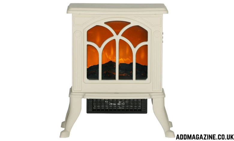 Homcom freestanding electric fireplace