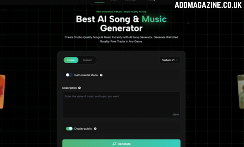 AI Music Generator.