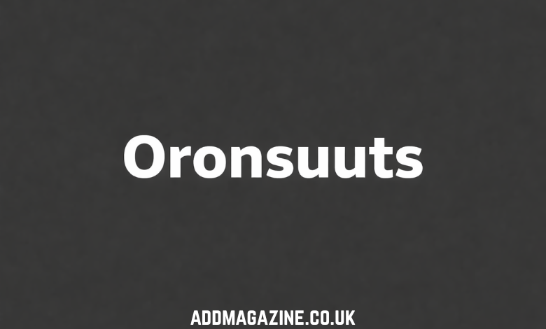 Oronsuuts