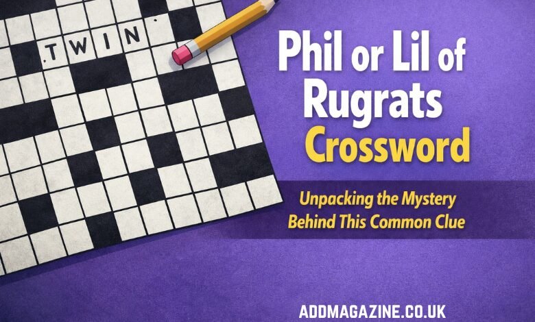 Phil or Lil of Rugrats Crossword: Unpacking the Mystery Behind This Common Clue