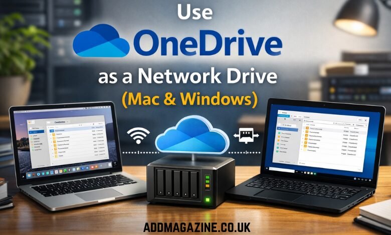 add one drive to finder