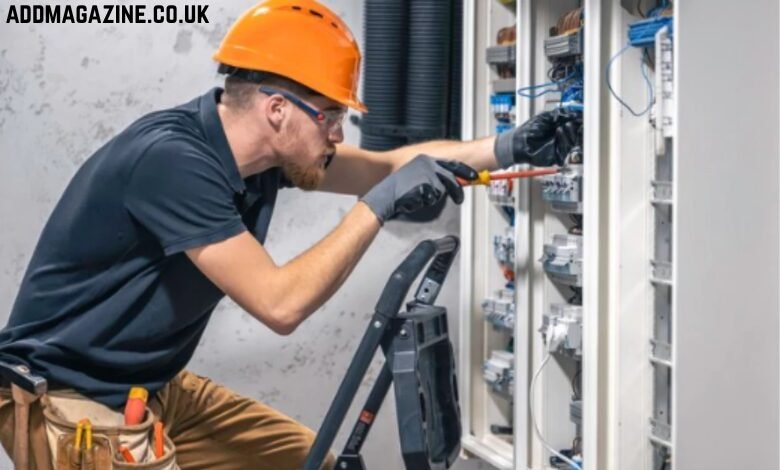 commercial generator installation