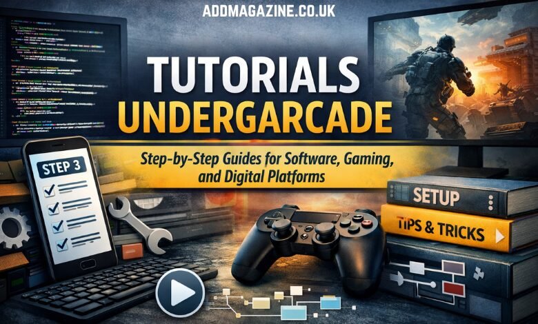Tutorials Undergarcade