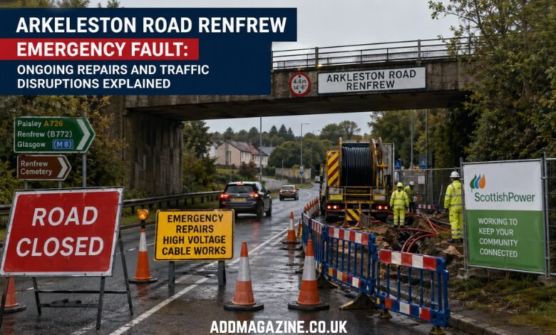 Arkleston Road Renfrew Emergency Fault