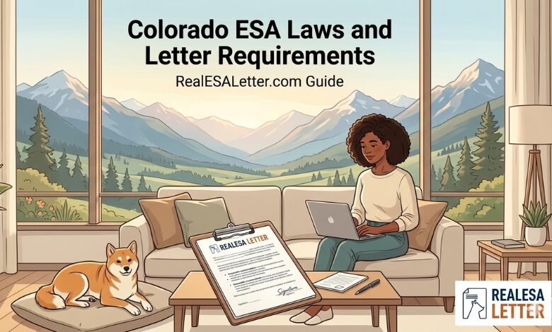 esa letter in Colorado online