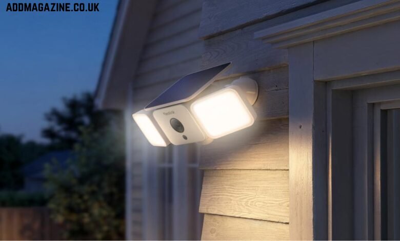 Floodlight cameras