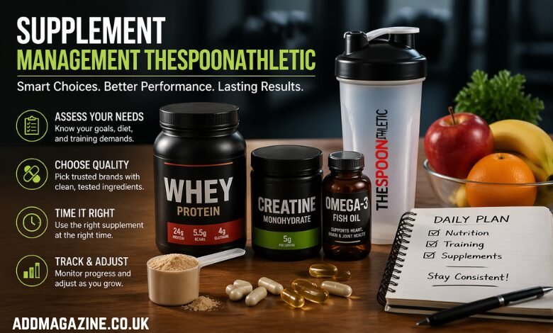 Supplement Management Thespoonathletic