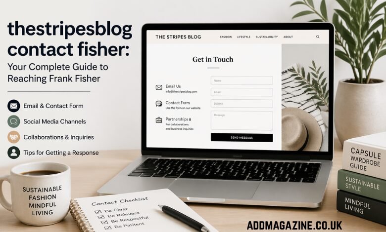 TheStripesBlog Contact Fisher