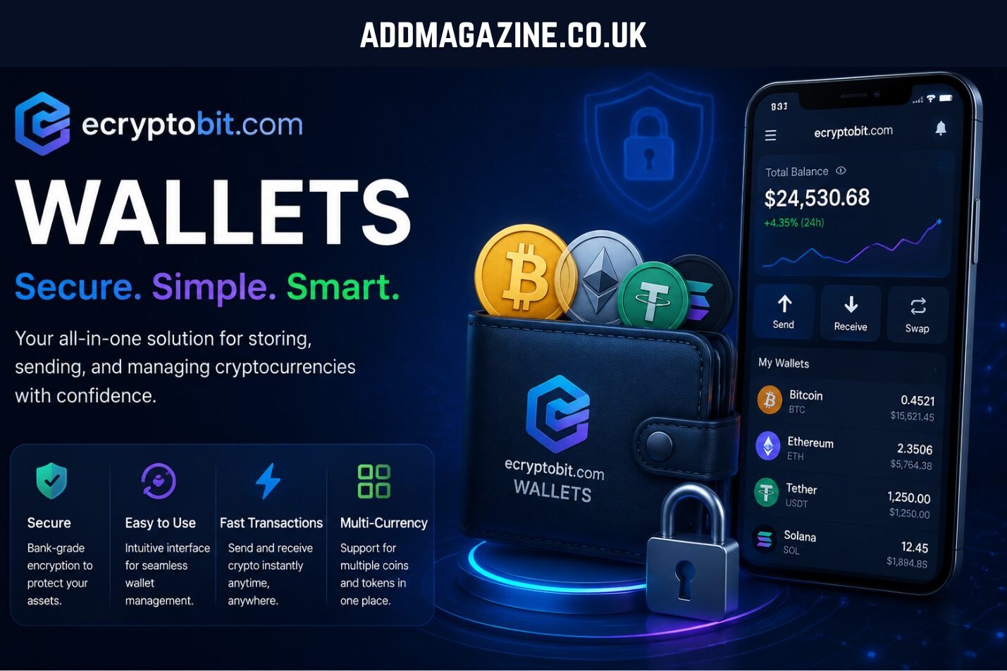 Ecryptobit.com Wallets