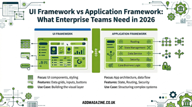 UI Framework vs Application Framework: Inside the Evolving Needs of Large Businesses in 2026