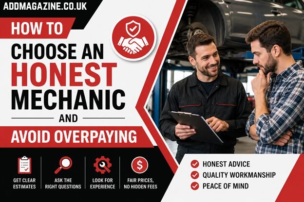 Honest mechanic explaining vehicle repairs to a customer