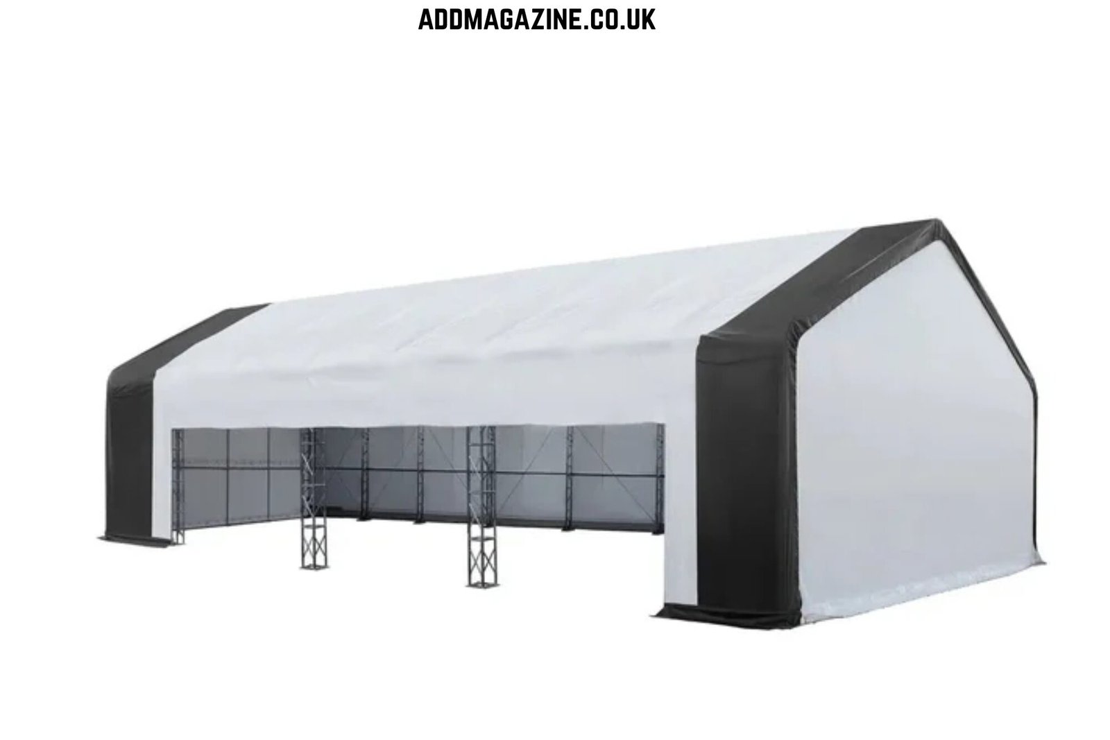 dual truss storage shelter workshop