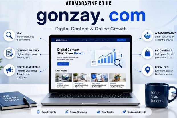 gonzay. com: A Practical Guide to Its Digital Content and Online Growth Services