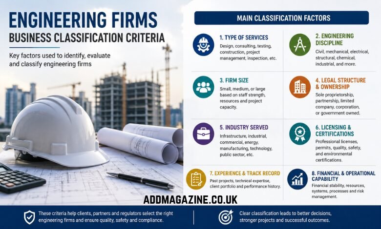 Engineering Firms Business Classification Criteria