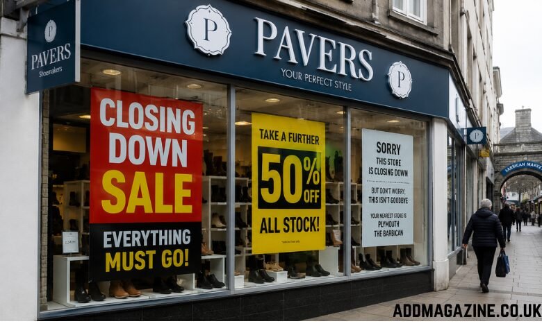 Pavers Store Closures