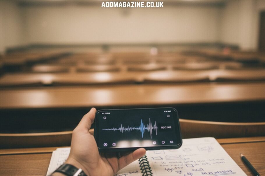 Recording lectures is easy. Study notes are the hard part