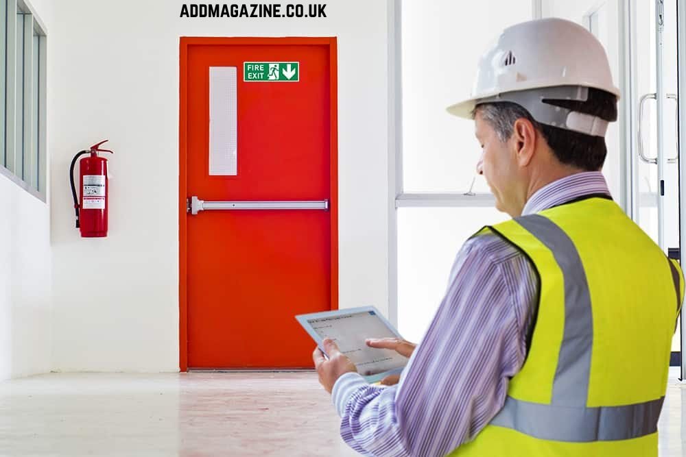 Fire door inspection in London