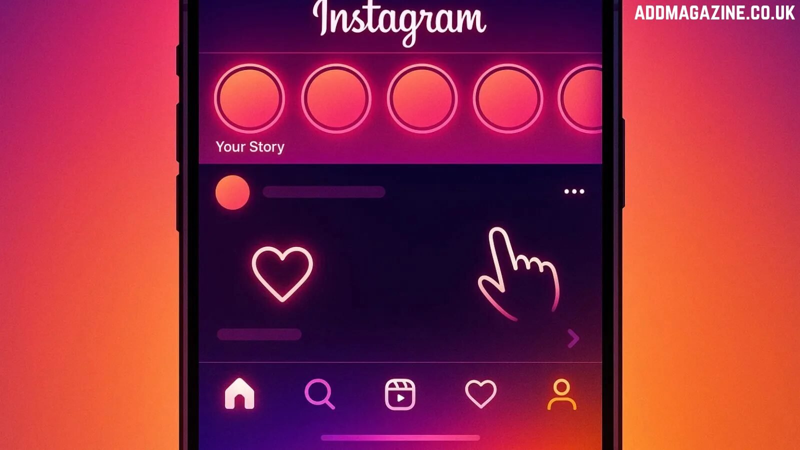 Instagram story navigation