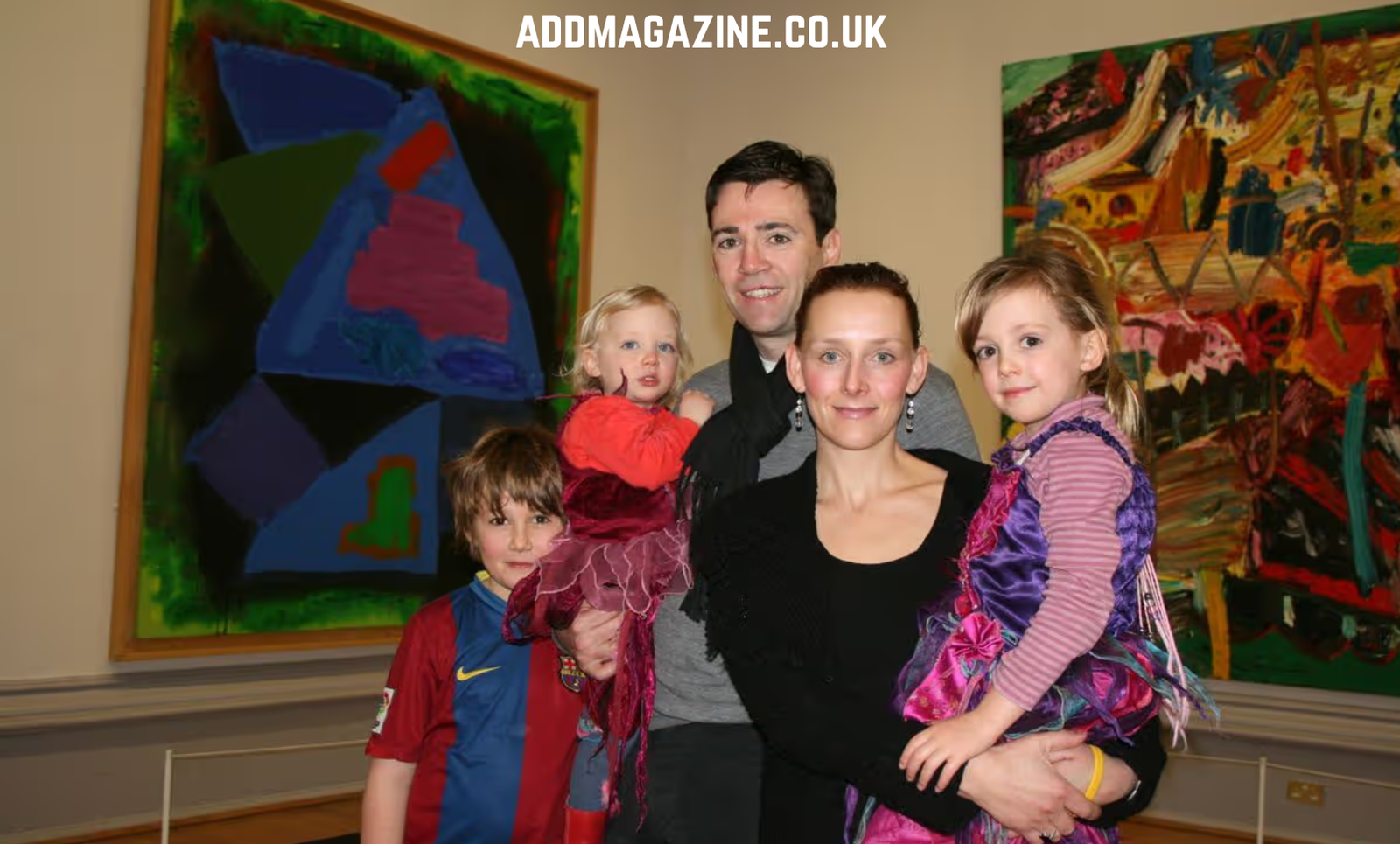 Andy Burnham Children Ages
